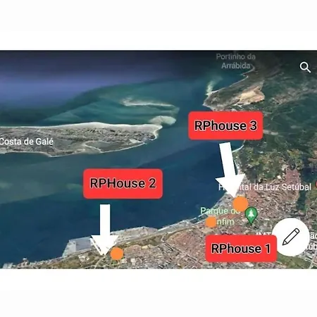 Rp House 2, Perto Mar ,barcos E Comboio 塞图巴尔